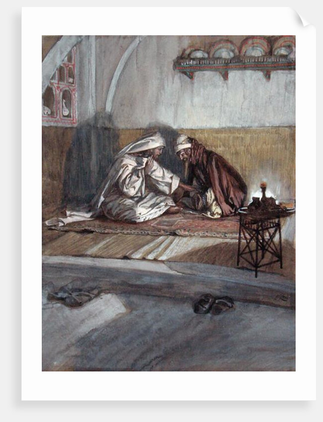 Christ Talks with Nicodemus by James Jacques Joseph Tissot
