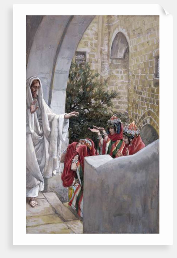 Healing of the Canaanite's Daughter by James Jacques Joseph Tissot