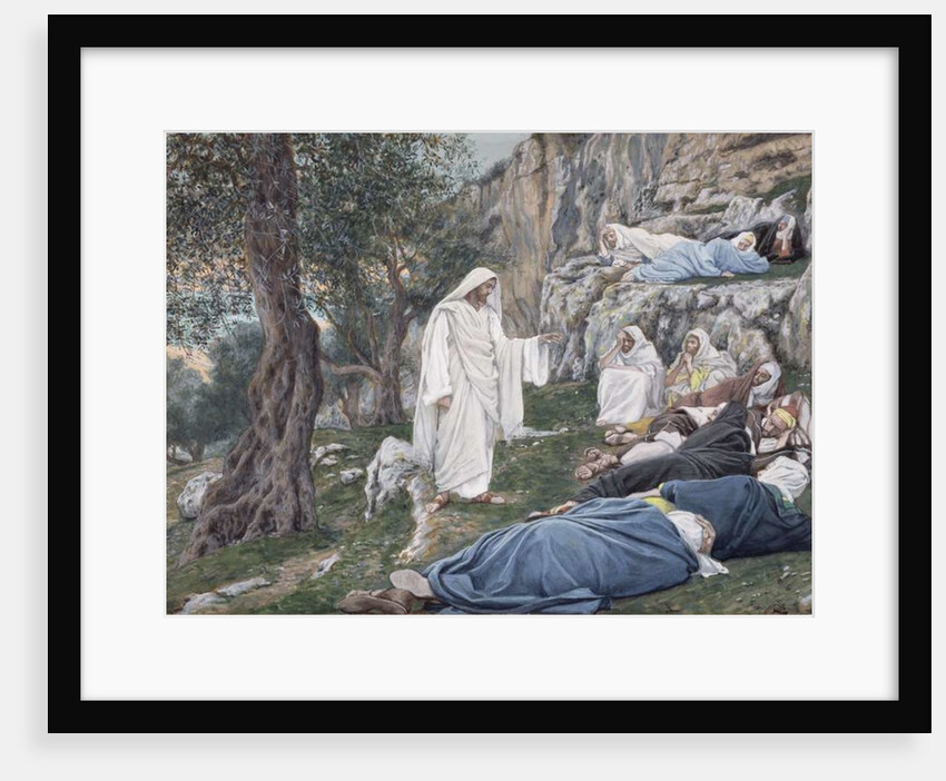 Christ Commanding his Disciples to Rest by James Jacques Joseph Tissot