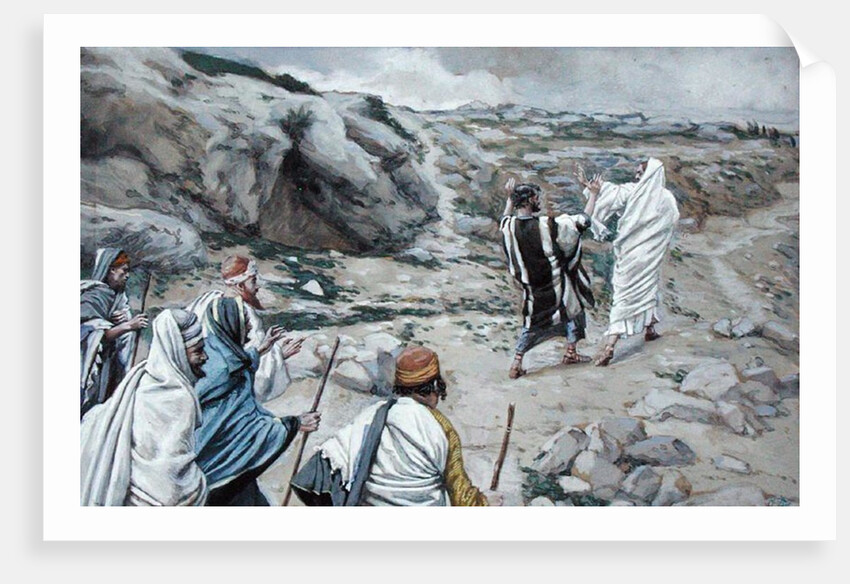 Get Thee Behind Me, Satan by James Jacques Joseph Tissot