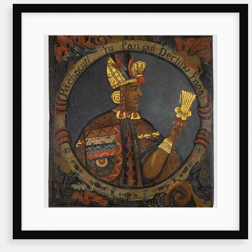 Pachacuti, 10th Inca King by School Peruvian