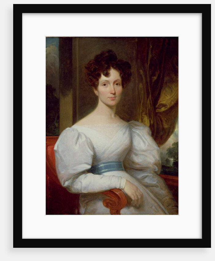 Portrait of Fanny Kemble Butler by Henry Inman