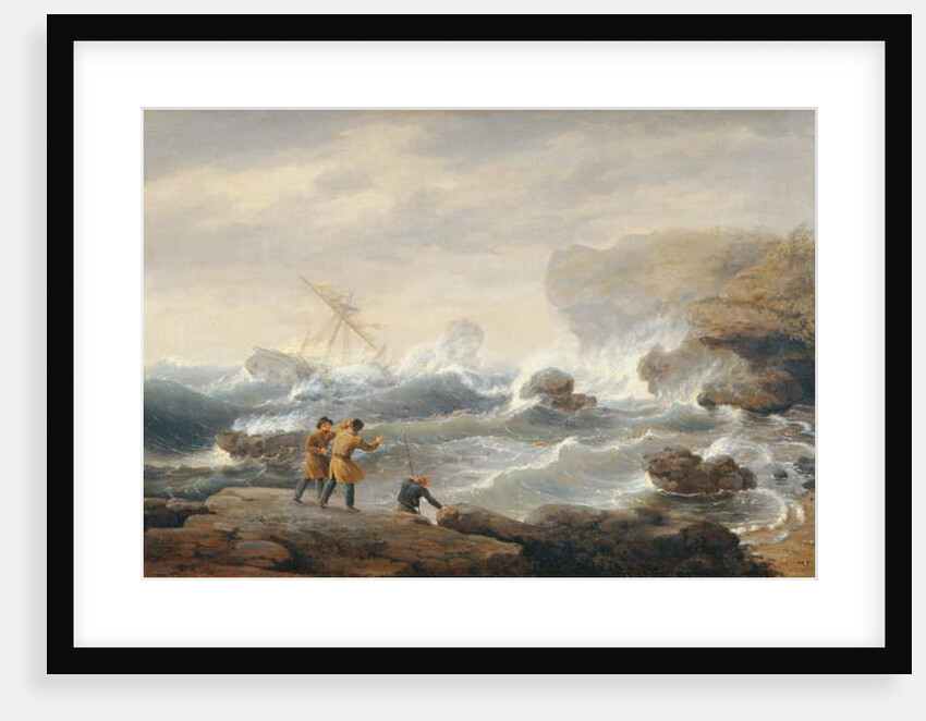 Shipwreck, 1829 by Thomas Birch