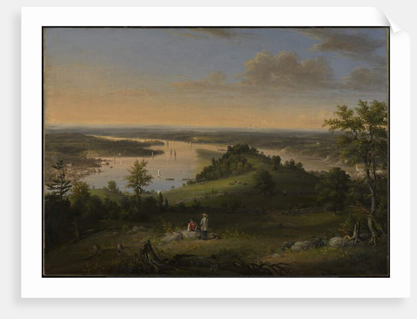 Scene on the Hudson River, 1849 by Henry Ary