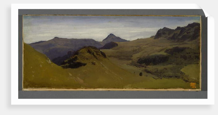 Landscape in Auvergne, c.1850 by Auguste Francois Bonheur