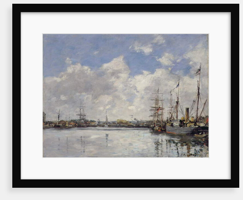 Le Havre, the Port, 1884 by Eugene Louis Boudin