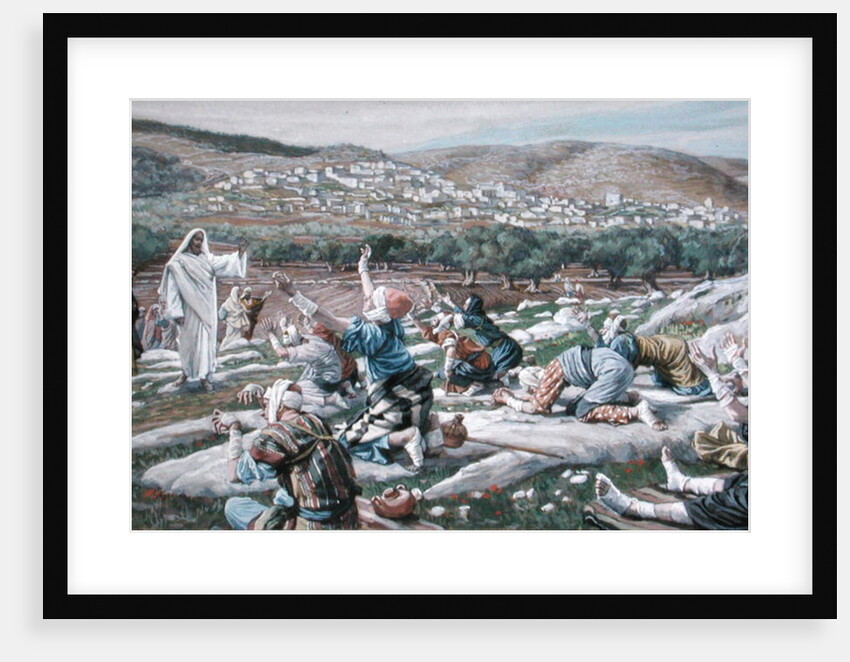 The Healing of the Lepers by James Jacques Joseph Tissot