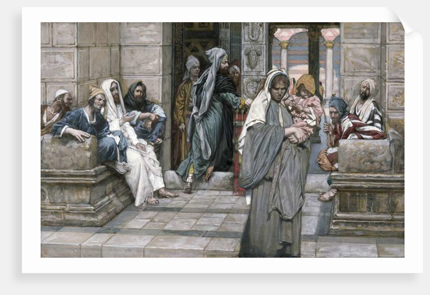 The Widow's Mite by James Jacques Joseph Tissot