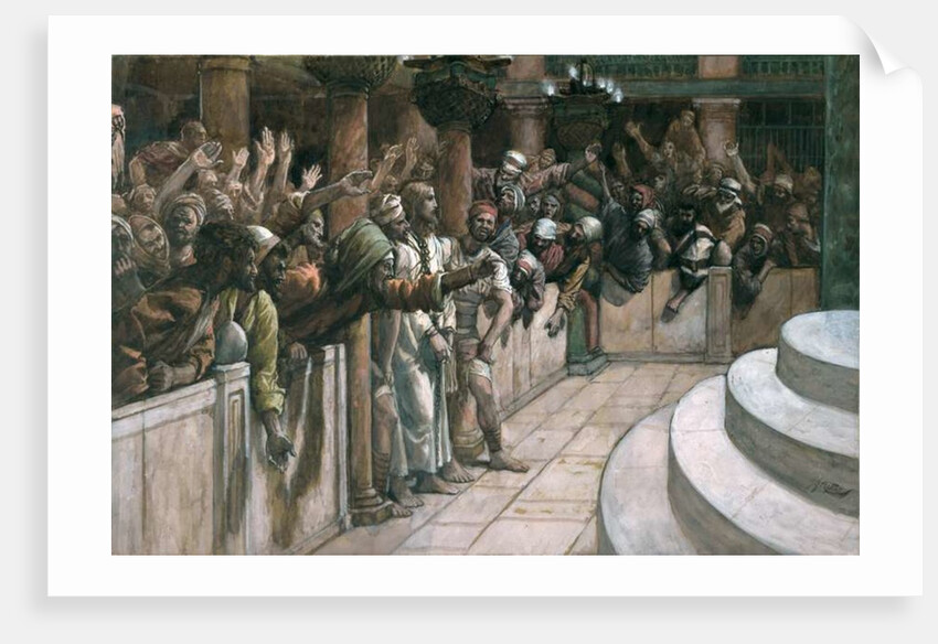 The False Witness by James Jacques Joseph Tissot