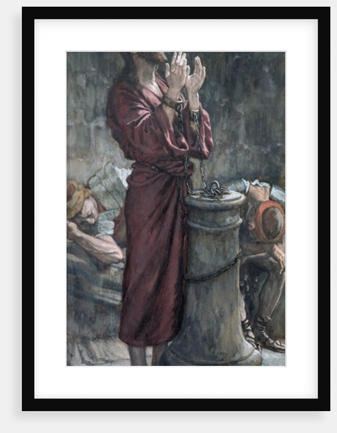 Jesus in Prison by James Jacques Joseph Tissot