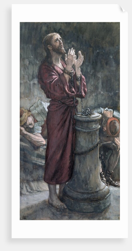 Jesus in Prison by James Jacques Joseph Tissot