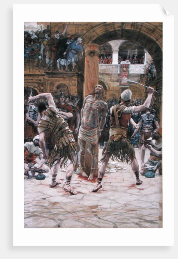 The Scourging by James Jacques Joseph Tissot