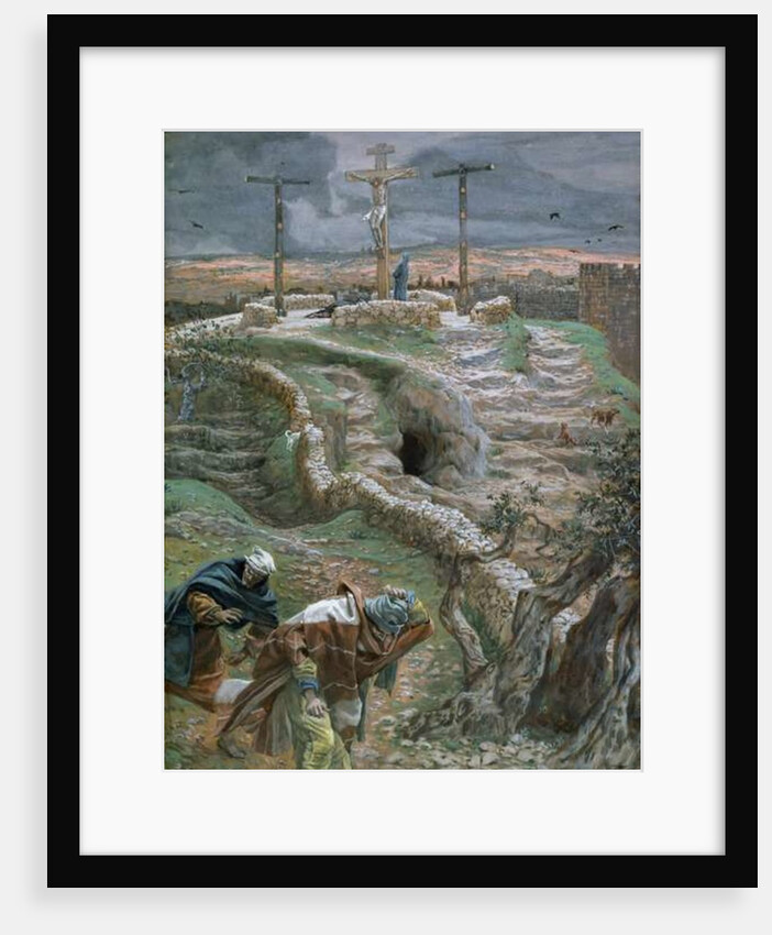 Jesus Alone on the Cross by James Jacques Joseph Tissot