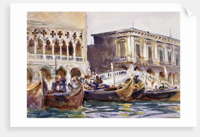 La Riva, c.1904 by John Singer Sargent