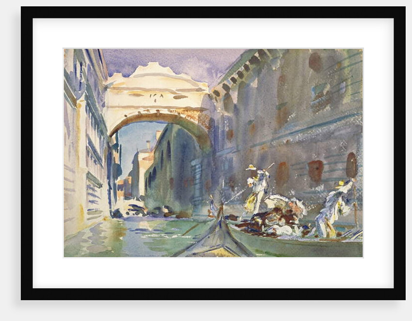 The Bridge of Sighs, c.1905-08 by John Singer Sargent
