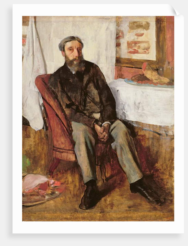 Portrait of a Man, c.1866 by Edgar Degas