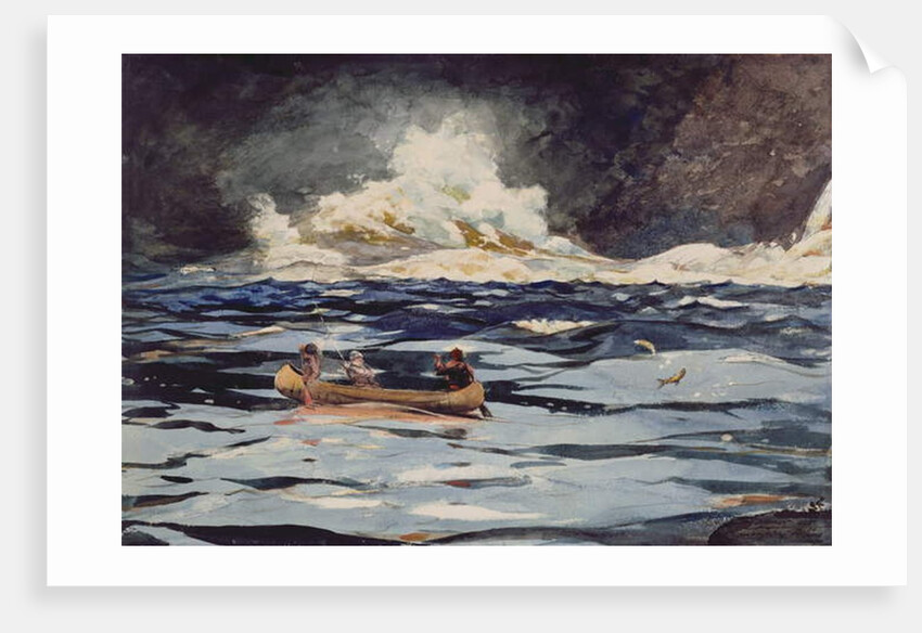 Under the Falls, the Grand Discharge, 1895 by Winslow Homer