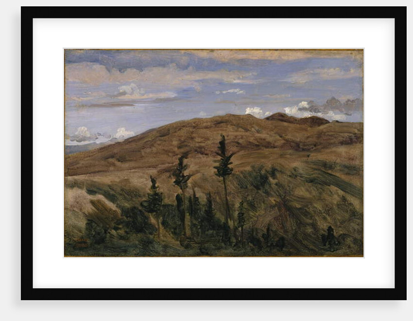 Mountains in Auvergne, 1841-42 by Jean Baptiste Camille Corot
