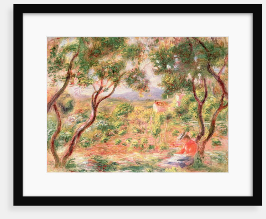 The Vines at Cagnes, 1906 by Pierre Auguste Renoir