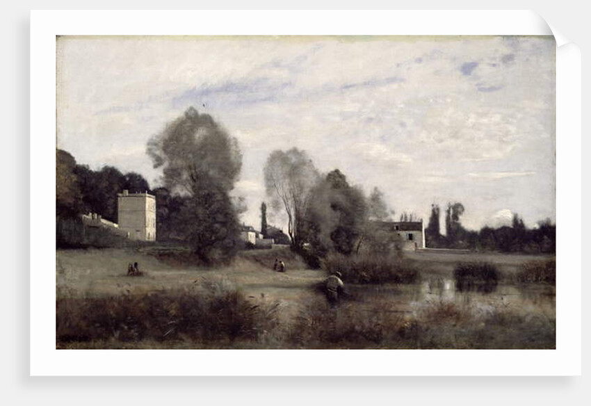 Ville d'Avray, 1865 by Jean Baptiste Camille Corot