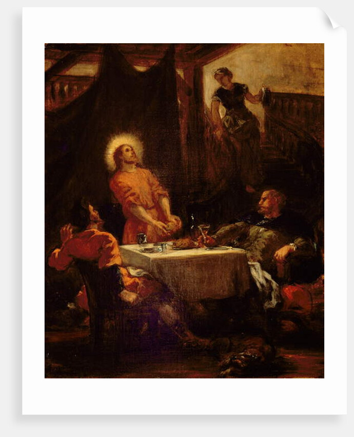 The Disciples at Emmaus, 1853 by Ferdinand Victor Eugene Delacroix