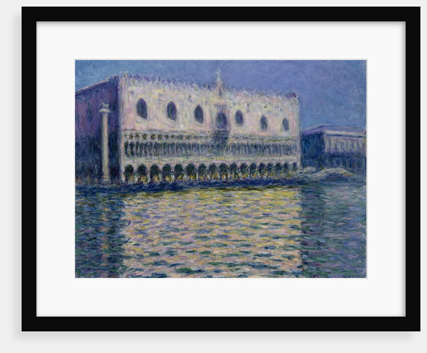 The Doge's Palace in Venice, 1908 by Claude Monet