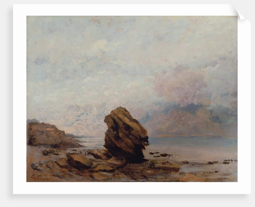 The Isolated Rock, c.1862 by Gustave Courbet
