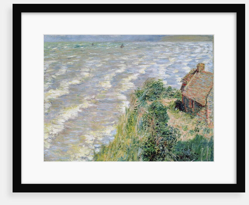 Rising Tide at Pourville, 1882 by Claude Monet