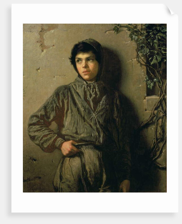 The Savoyard Boy, 1853 by Eastman Johnson