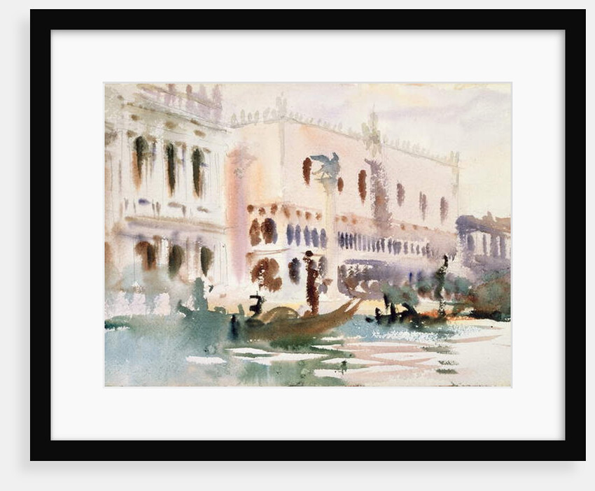 From The Gondola by John Singer Sargent