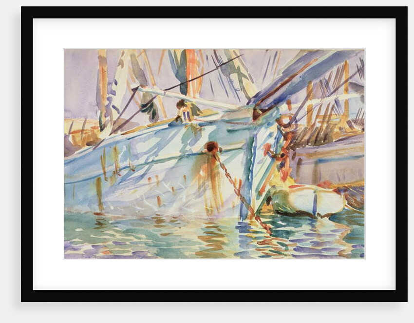 In a Levantine Port by John Singer Sargent