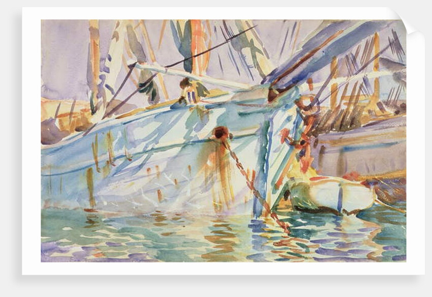 In a Levantine Port by John Singer Sargent