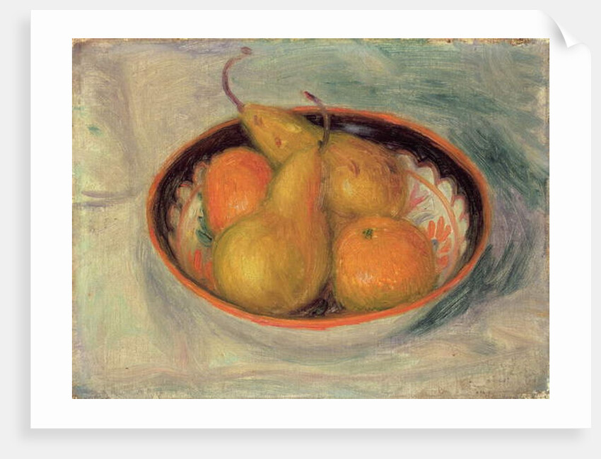 Pears and Oranges in a Bowl, 1915 by William James Glackens