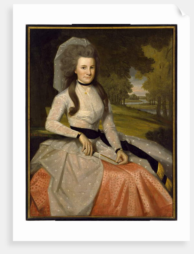 Portrait of Clarissa Seymour, 1789 by Ralph Earl