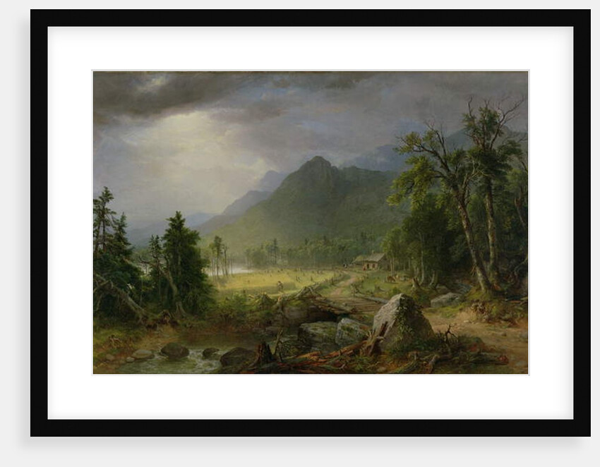 The First Harvest in the Wilderness, 1855 by Asher Brown Durand