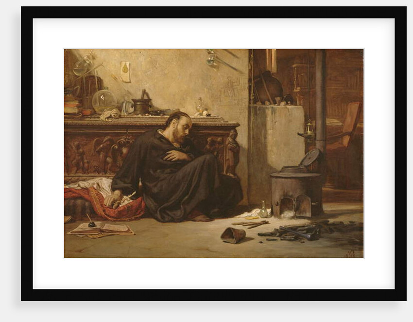 The Dead Alchemist, c.1868 by Elihu Vedder