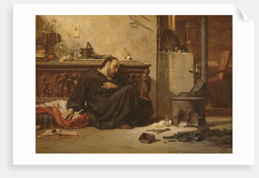 The Dead Alchemist, c.1868 by Elihu Vedder