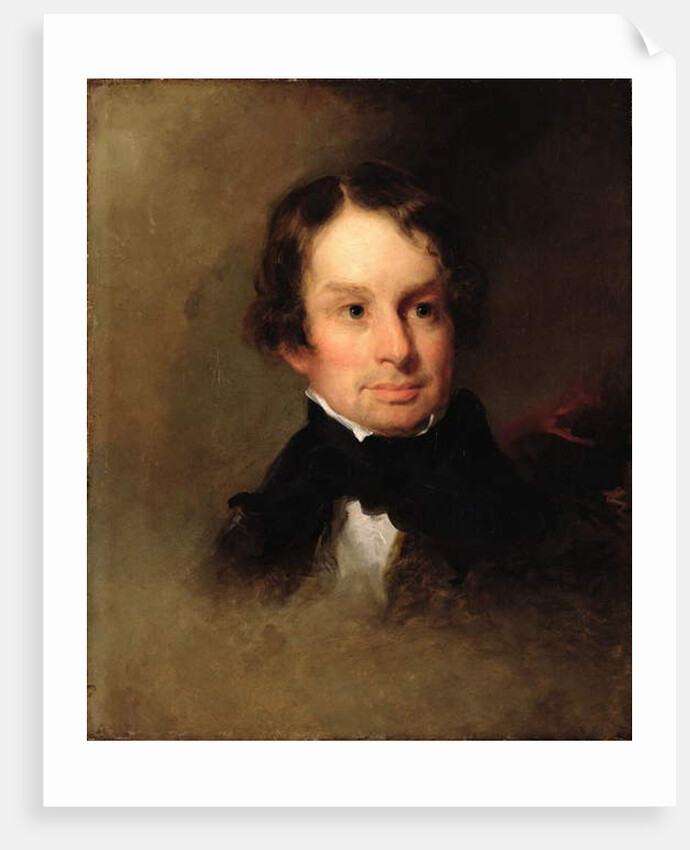 Portrait of Henry Wadsworth Longfellow by Charles Loring Elliot