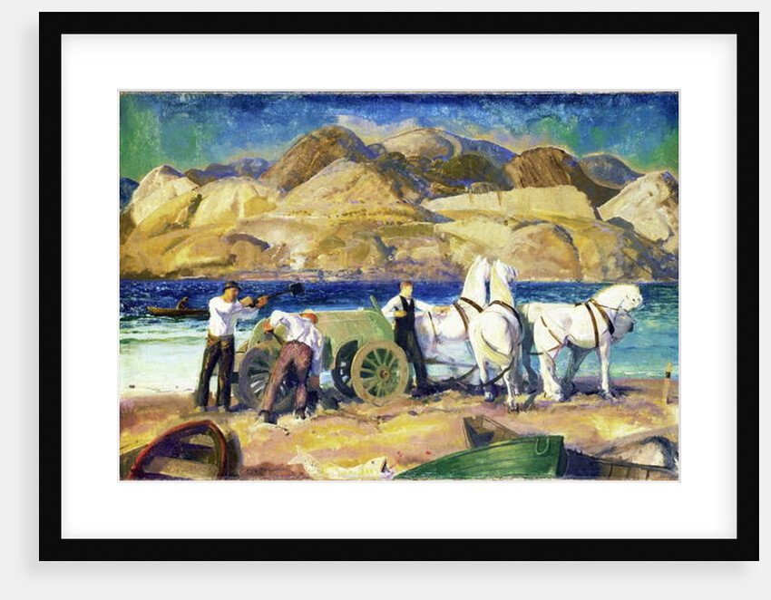 The Sand Cart, 1917 by George Wesley Bellows