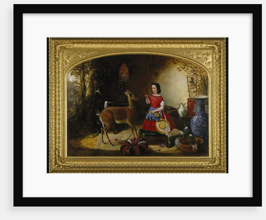 The Reprimand, 1852 by Arthur Fitzwilliam Tait