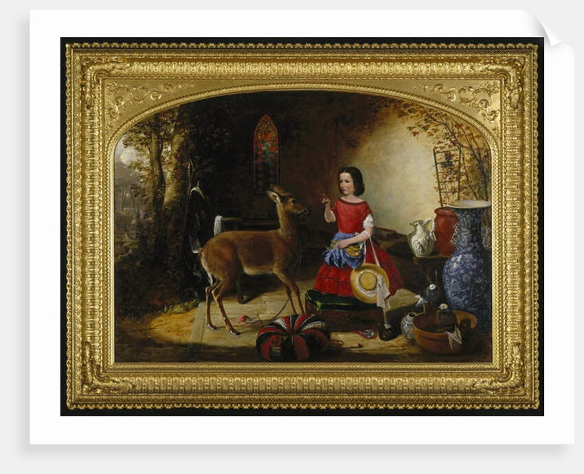 The Reprimand, 1852 by Arthur Fitzwilliam Tait