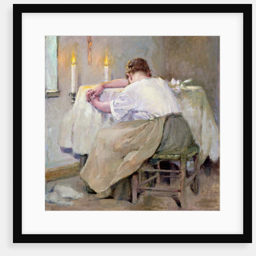 Her First Born or, Death of the First Born, 1888 by Robert Reid
