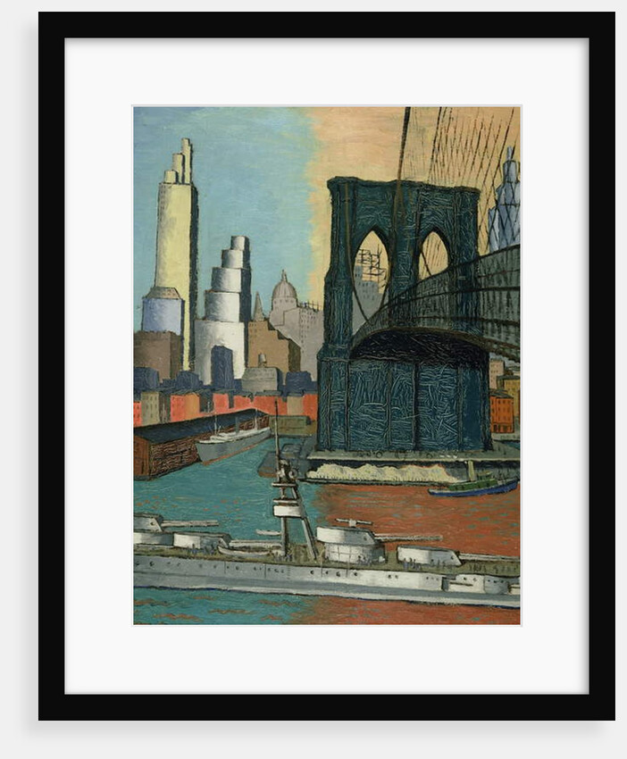 Bridge Tower, 1929 by Glenn O Coleman