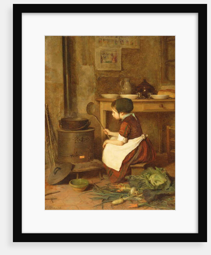 The Little Cook, 1858 by Pierre Edouard Frere