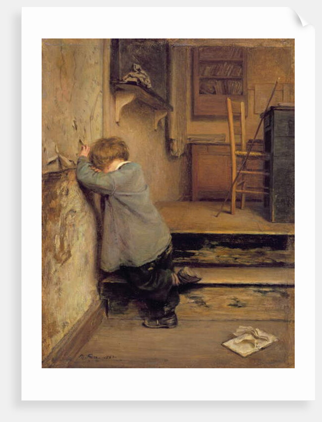 The Reprimand, 1863 by Pierre Edouard Frere