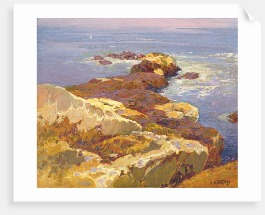 Rocks and Sea by Edward Henry Potthast
