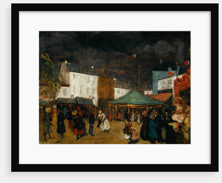 The County Fair, c.1895 by William James Glackens