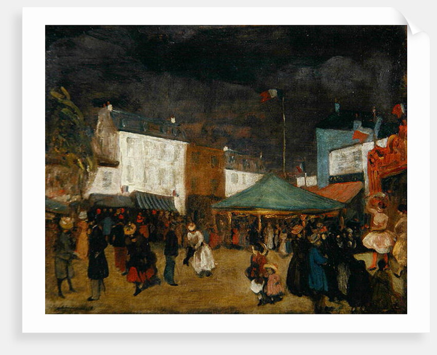 The County Fair, c.1895 by William James Glackens