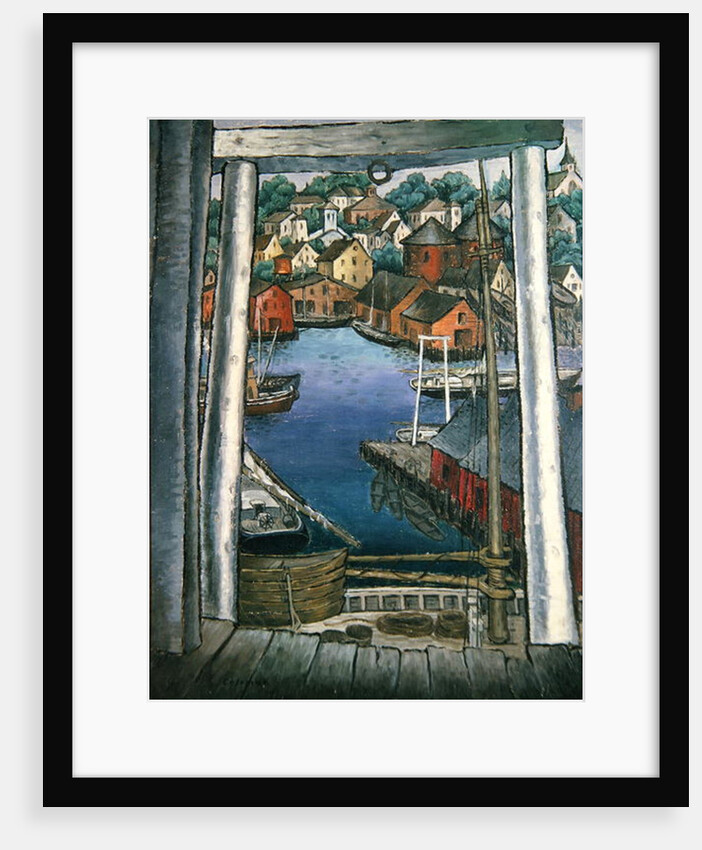 Gloucester Harbour, c.1925 by Glenn O Coleman