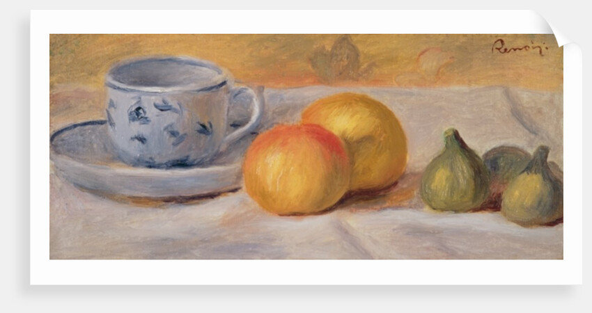 Still Life with Blue Cup c.1900 by Pierre Auguste Renoir